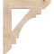 Ekena Millwork Merced Slat Smooth Bracket, Douglas Fir, 5 1/2"W x 32"D x 36"H BKT06X32X36MRC06SDF - alternate 4